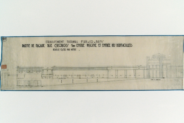 Établissement thermal, dit Thermes de Pétriaux ou Nouveaux Thermes