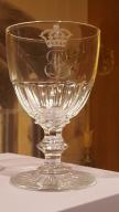 Verre à eau au chiffre de Louis-Philippe Ier - type 2