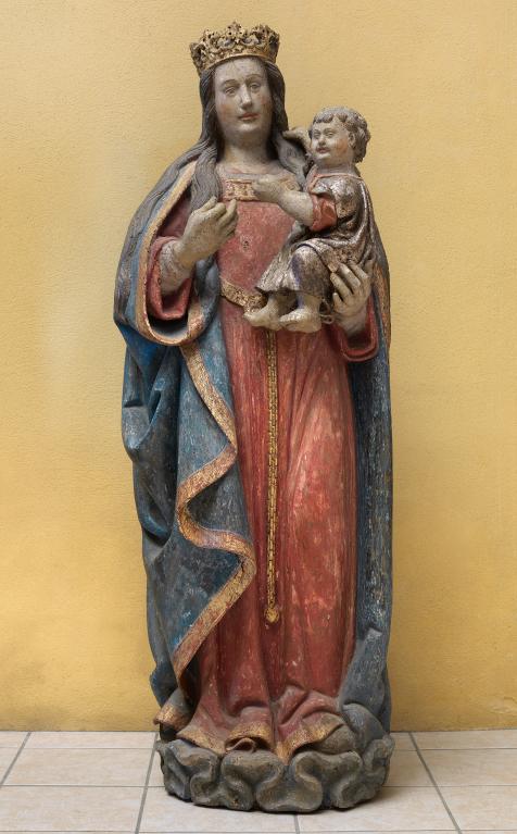 Statue : Vierge à l'Enfant