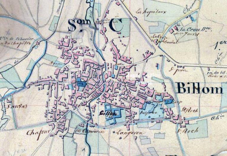 Collège de jésuites de Billom, puis école secondaire, petit séminaire, collège communal (?), école militaire (désaffecté)