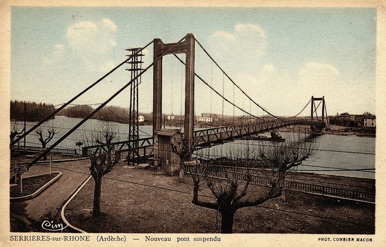 Pont routier de Sablons, ou pont routier de Serrières