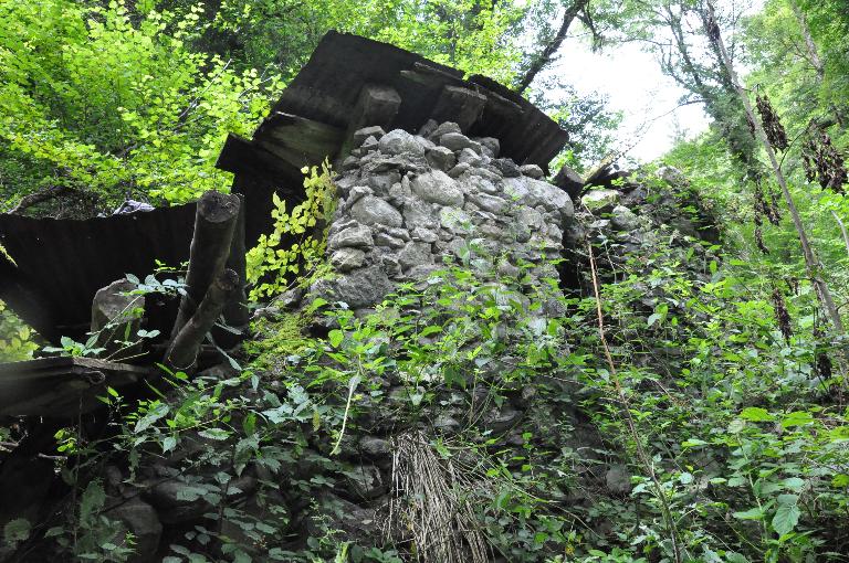 Moulin à farine des Combes actuellement vestiges