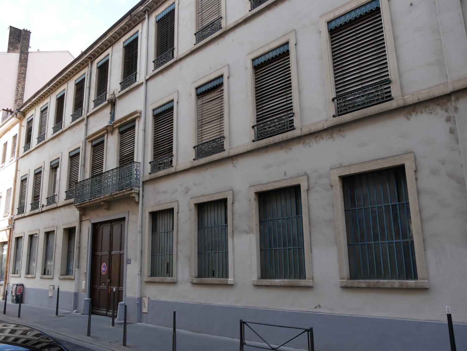 Atelier d'ennoblissement textile dit Moirage Maire (soierie lyonnaise) actuellement société Benaud Lyon-France