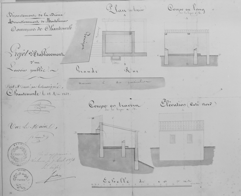 fontaine-abreuvoir et lavoir