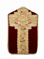 chasuble, étole : ornement rouge