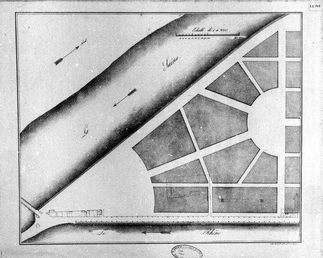 Voirie du secteur d'étude du Confluent