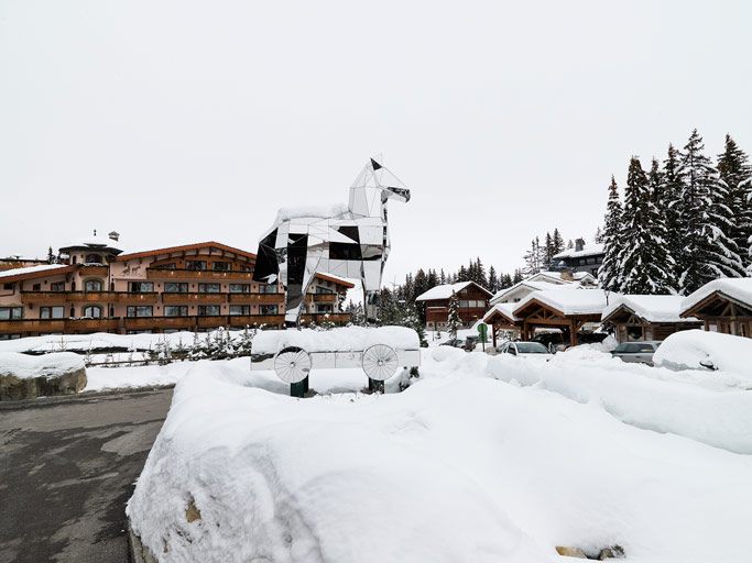 Station de sports d'hiver dite Courchevel 1850