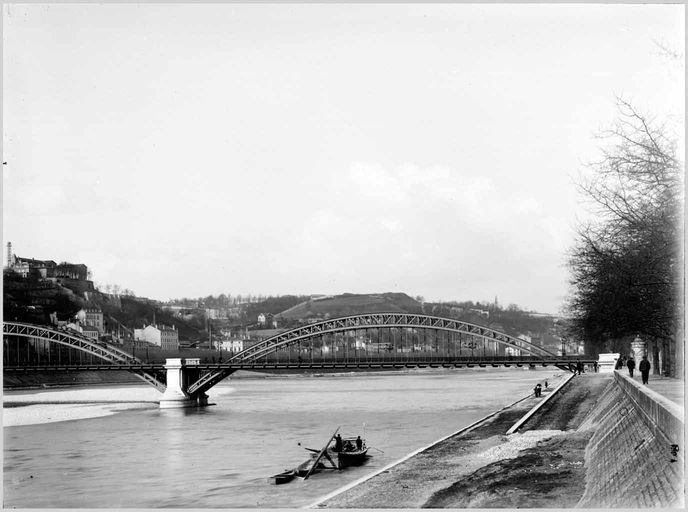 Pont routier de la Boucle, puis pont routier Winston-Churchill (détruit)