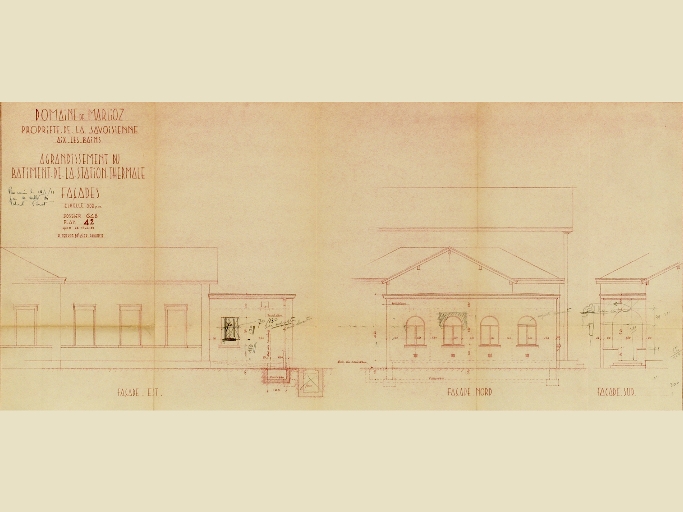 Établissement thermal, thermes de Marlioz