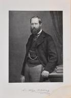 Lithographie d'Émile Desmaisons - Portrait de Philippe d'Orléans, comte de Paris