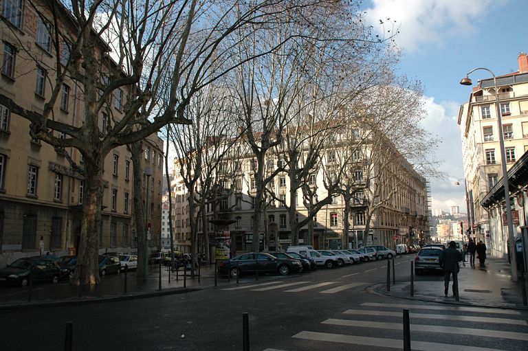 Présentation du secteur d'étude Lyon