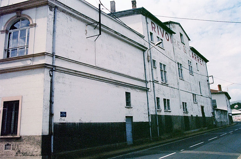 Usine de pâtes alimentaires Rivoire et Carret, puis Marché Commun du Meuble, puis Emmaüs