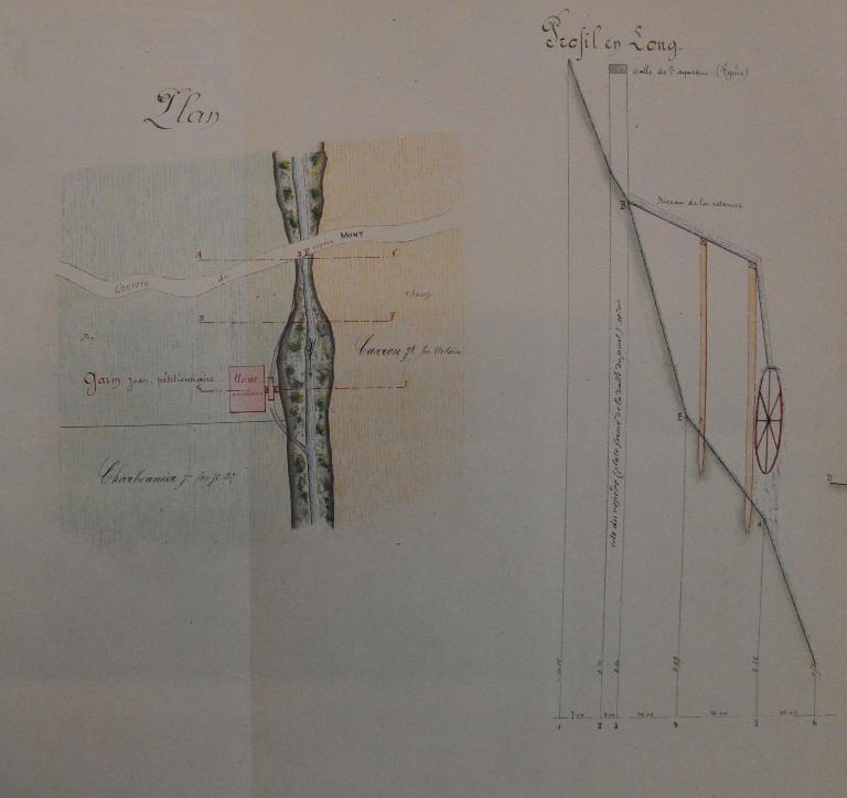 Scierie Garin actuellement vestiges