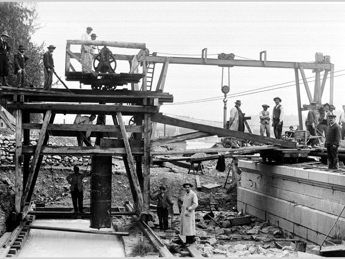 Pont des Facultés, puis pont routier de l'Université