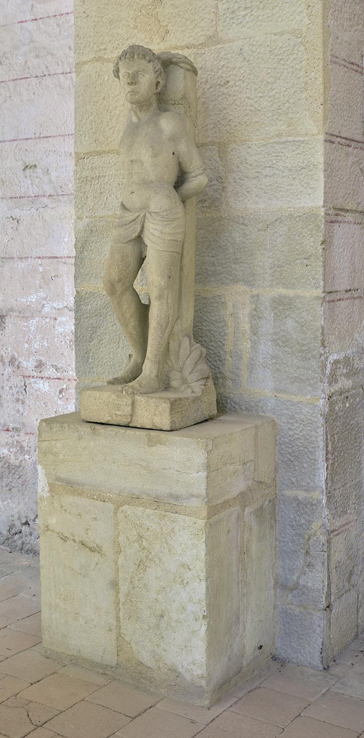 Statue : saint Sébastien (?)