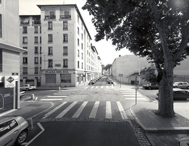 Voirie du secteur d'étude du Confluent