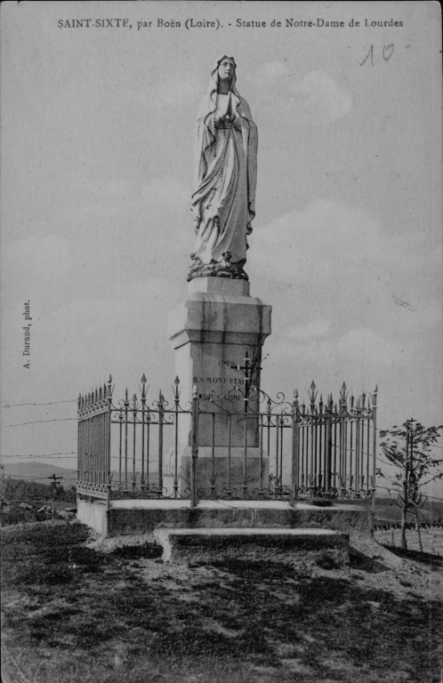 Les statues de la Vierge, dites Madones, du canton de Boën et de la commune de Sail-sous-Couzan