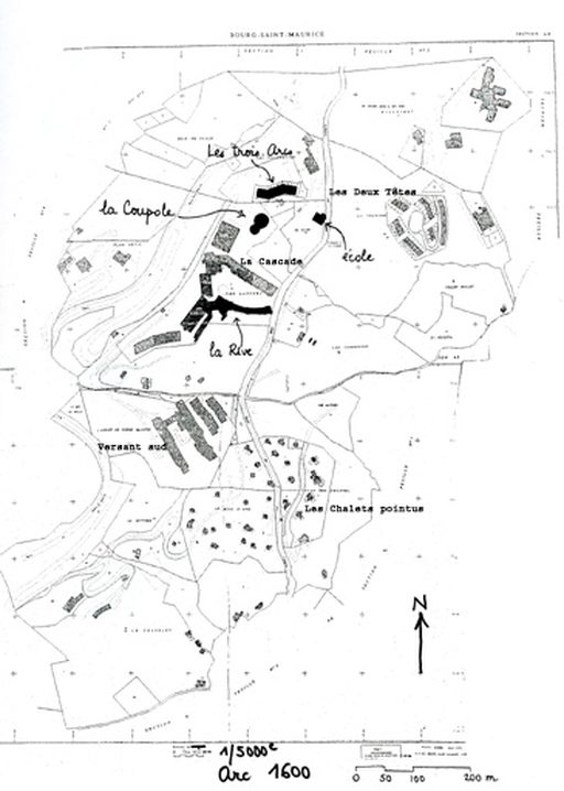 Station de sports d'hiver Arc 1600 - Pierre Blanche