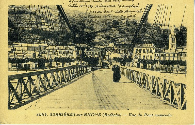 Pont routier de Serrières (détruit)