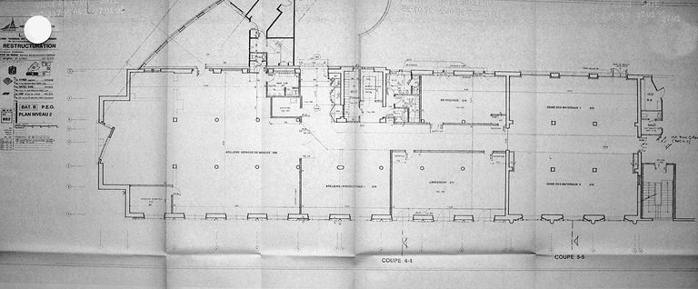 Ecole de métiers des industries métallurgiques et atelier-école, puis lycée technique des industries métallurgiques et lycée d'enseignement professionnel, actuellement lycée Hector-Guimard - Lycée des Métiers, Transformations des matériaux