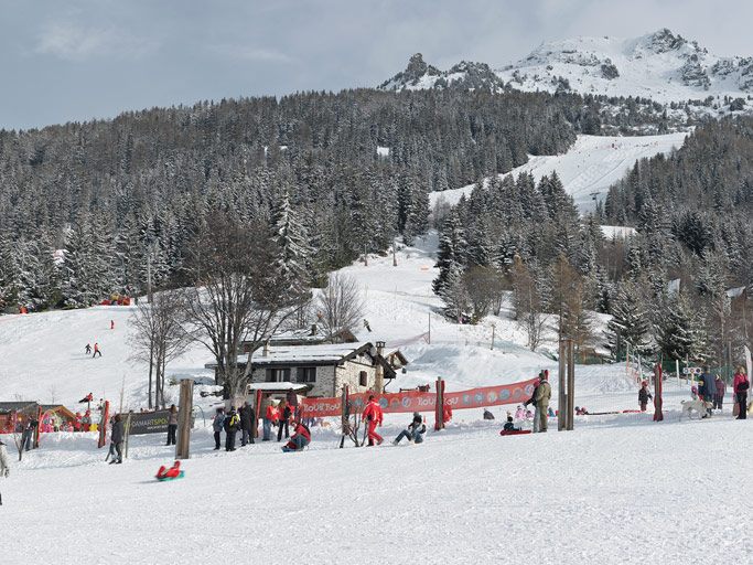 Station de sports d'hiver Arc 1600 - Pierre Blanche