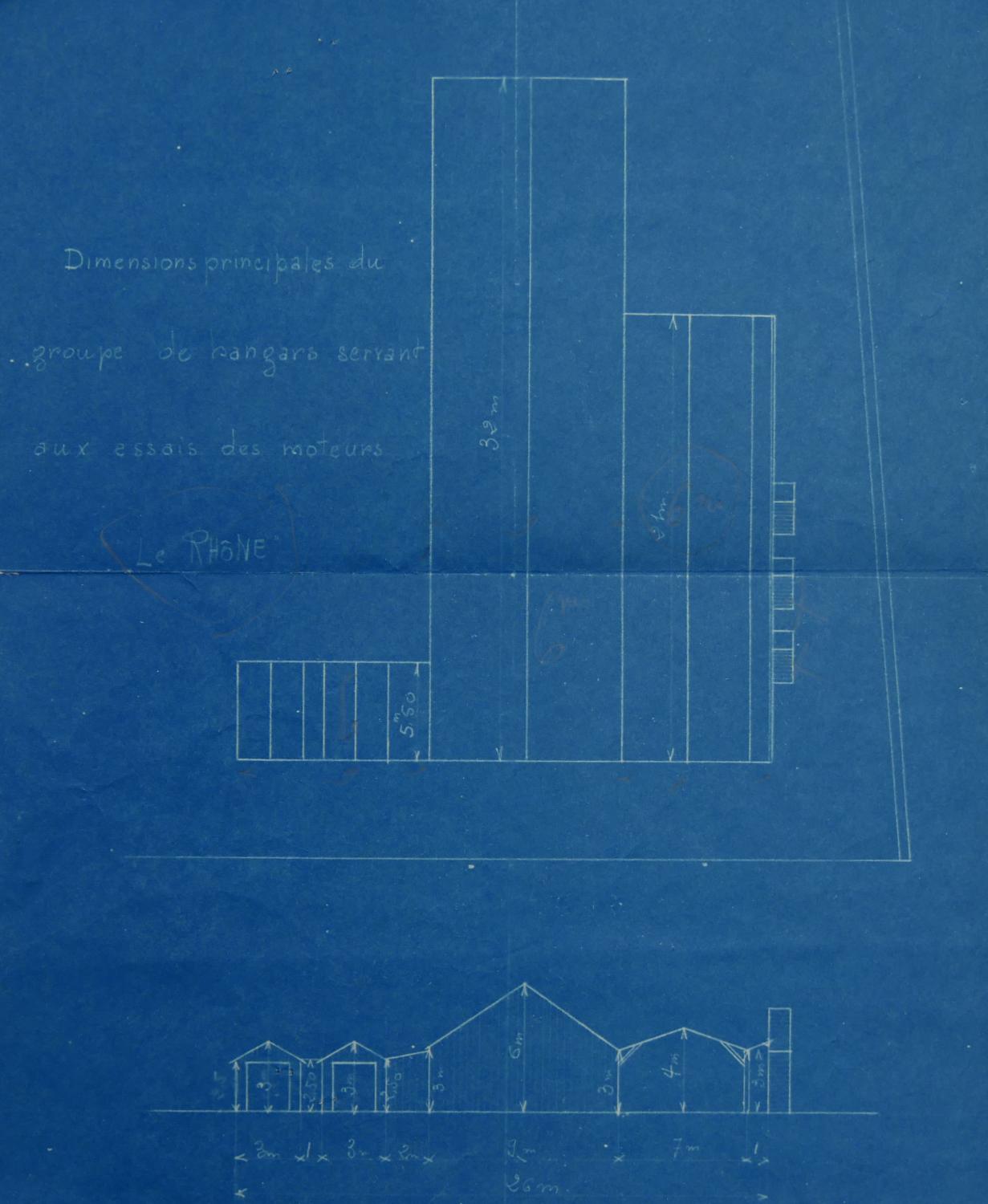 Plan usine  Cottin-Desgouttes 1915 (ACL : 314W564-165)