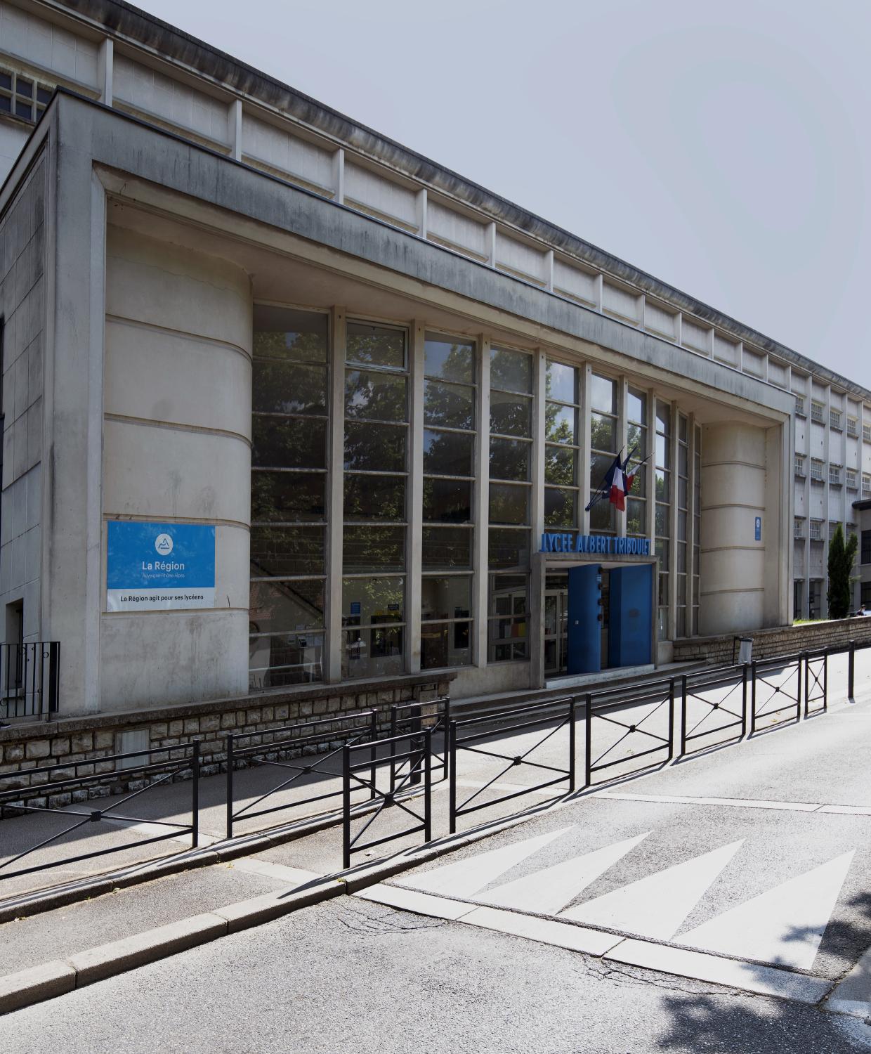 Lycée, actuellement cité scolaire Albert-Triboulet