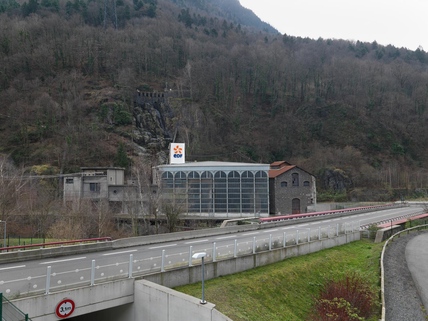 centrale et barrage de Livet basse-vallée de la Romanche
