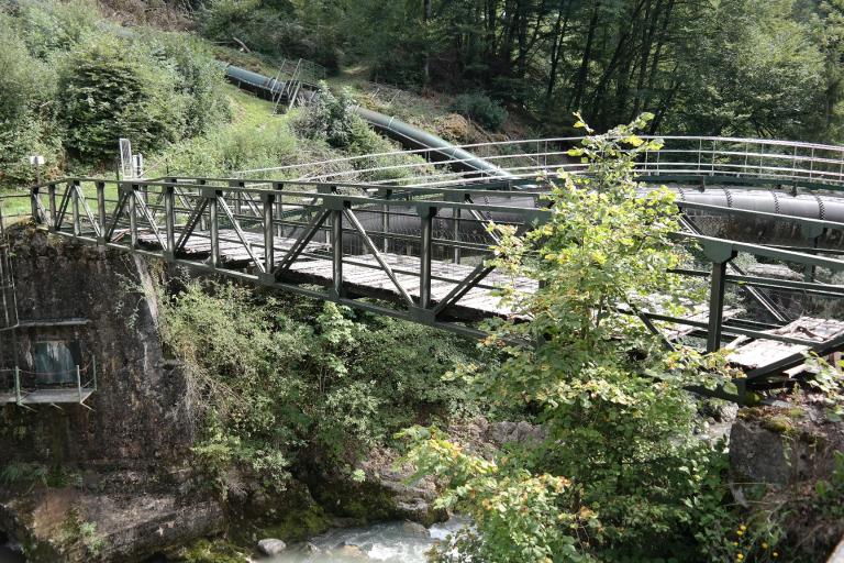 Passerelle EDF de Bioge