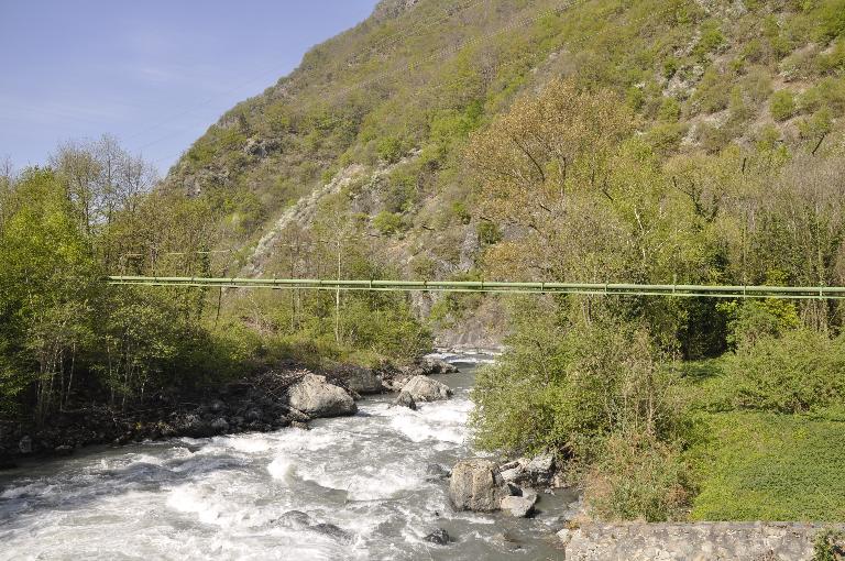 centrale et barrage des Roberts, basse vallée de la Romanche