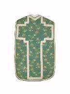 chasuble, voile de calice, bourse de corporal : ornement vert