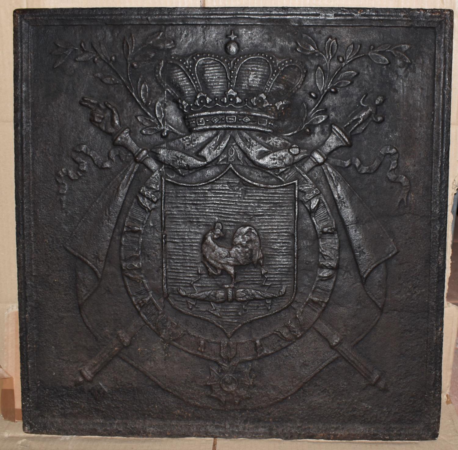 Plaque de cheminée