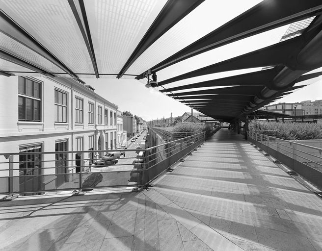 Centre de tri postal actuellement archives municipales de Lyon