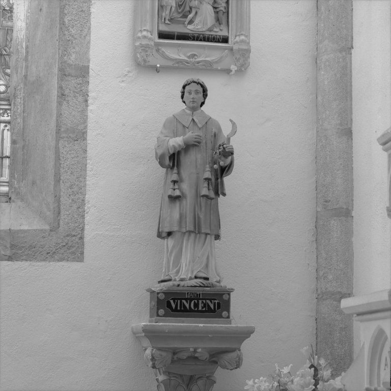 Statue : saint Vincent