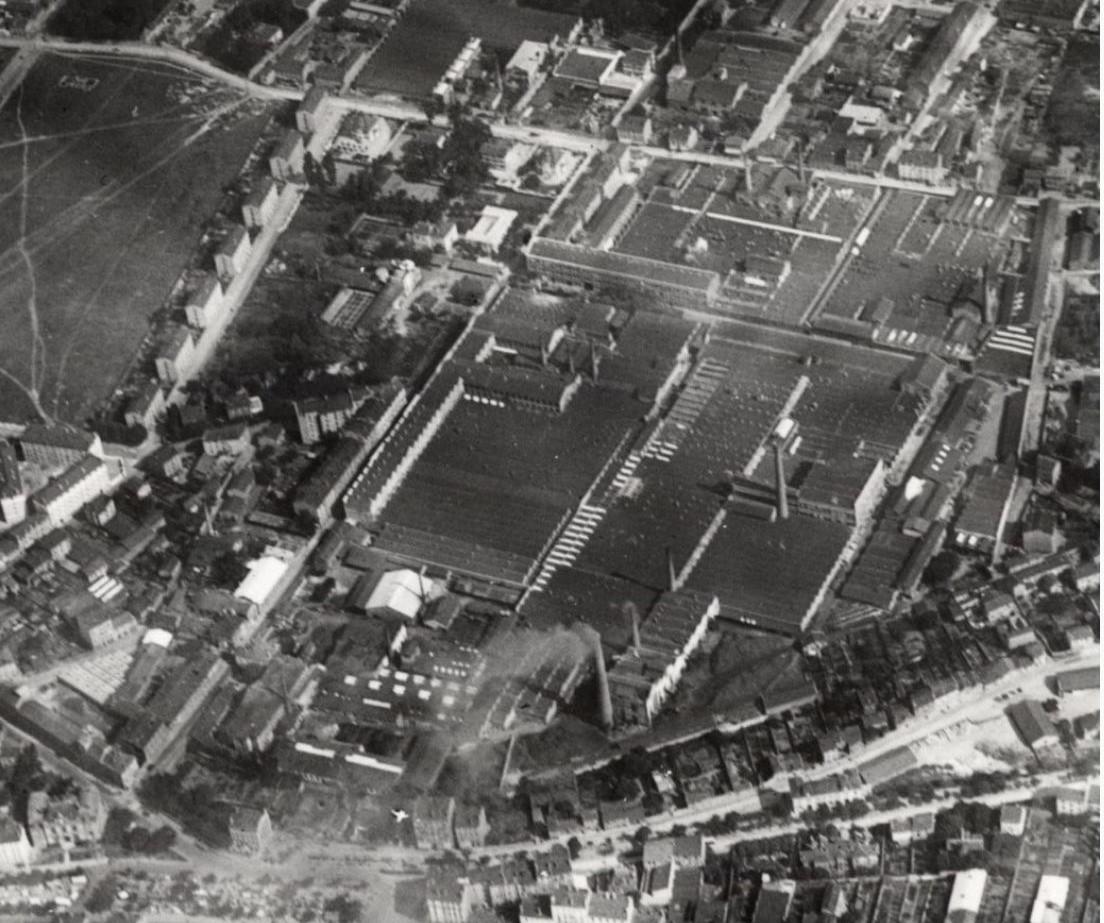 Usine Gillet teinturerie et apprêts à Villeurbanne