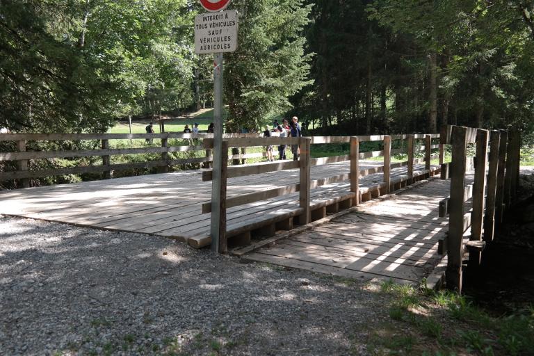 Passerelle dite pont du Banfin