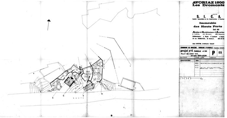 Immeuble dit résidence les Hauts-Forts