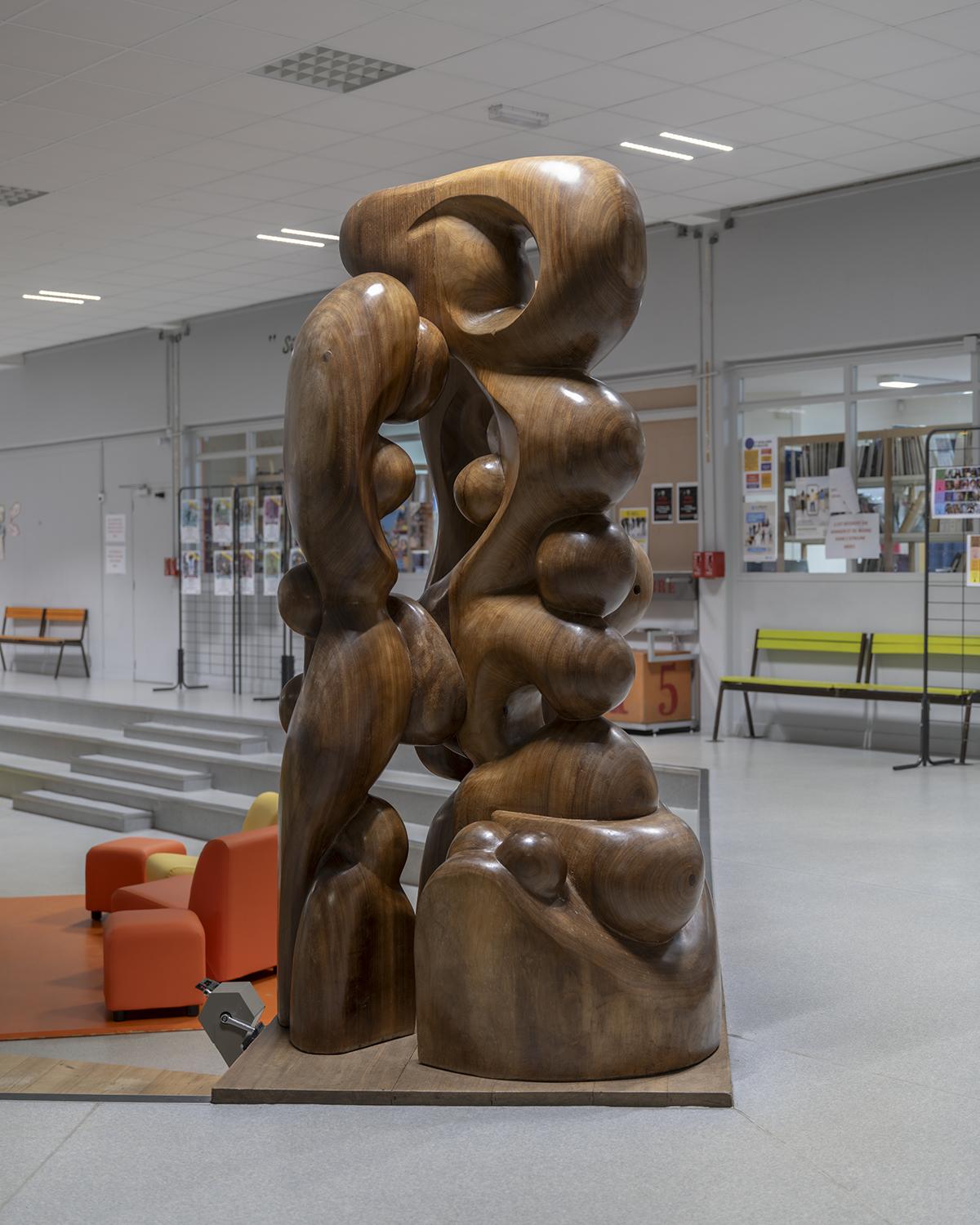 Statue (ronde-bosse) : Père noble