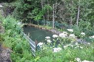 Scierie Ravier en cours de reconstruction
