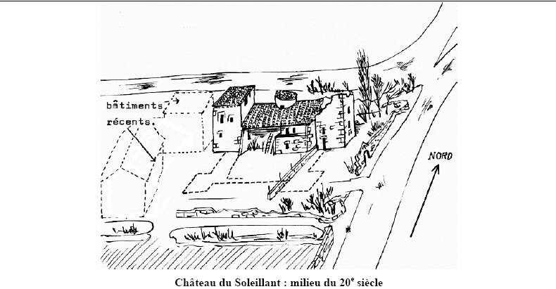 Château du Soleillant, puis petit séminaire, actuellement ferme