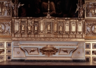 Maître-autel (autel, gradin d'autel)