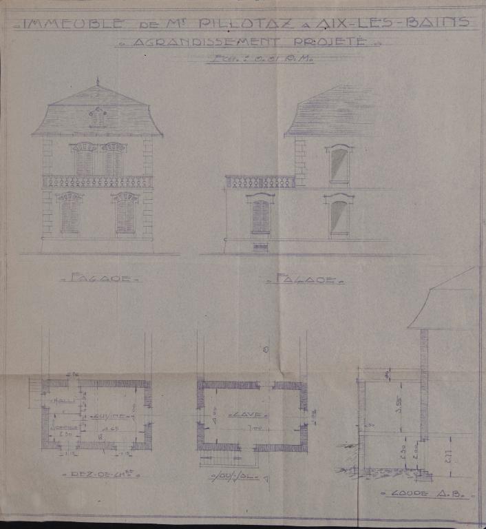 Maison, dite villa Nicoullaud, puis villa Saint Christophe