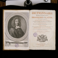 livre : dictionnaire universel François et latin, dit dictionnaire de Trévoux