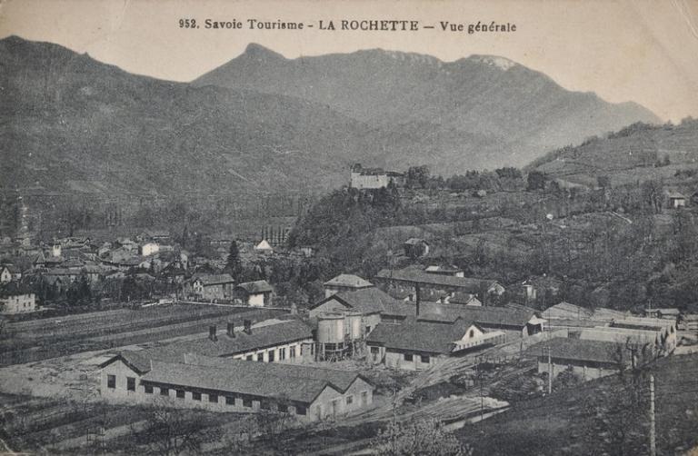 Fonderie de fer et martinets de Fourby puis usine de pâte à papier puis Cartonneries de la Rochette