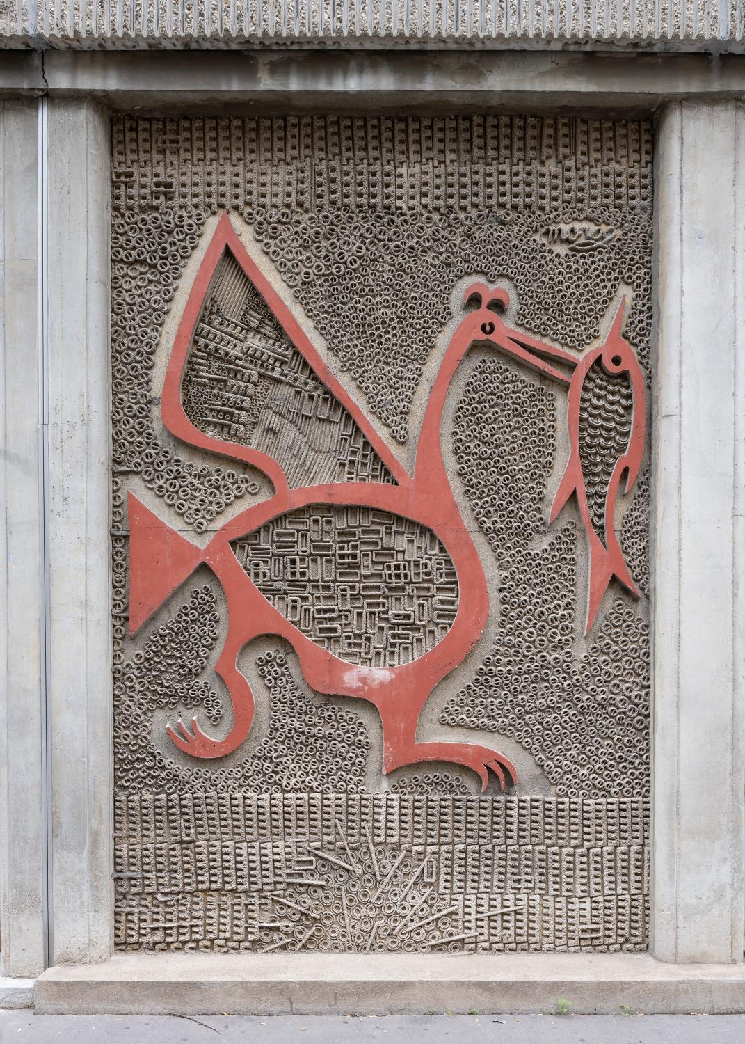 Bas-relief : Oiseau chypriote