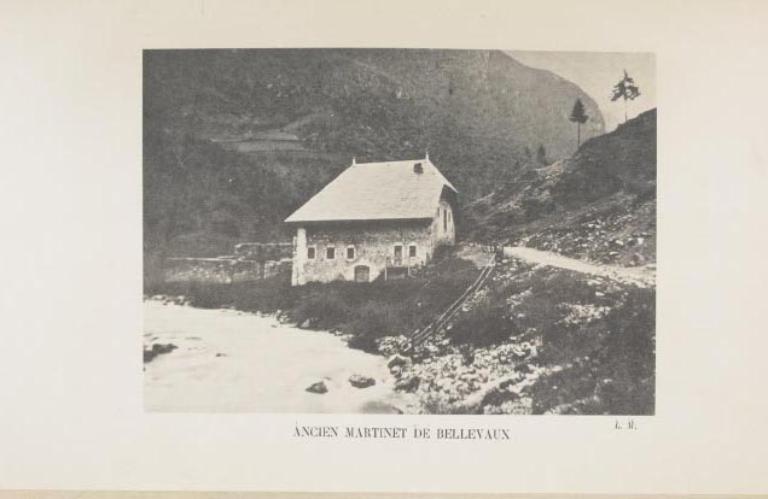 Forges de Bellevaux dites usine du martinet actuellement vestiges