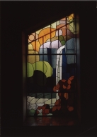verrières (4) (verrière figurée décorative), art nouveau