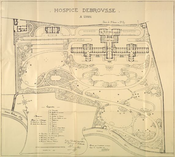 Hospice, puis hôpital pédiatrique Debrousse