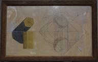 Dessin technique réalisé par Ferdinand d'Orléans duc de Montpensier (1884-1924)