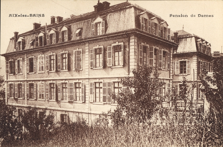 Ecole des soeurs de Saint Joseph puis Hôtel de voyageurs Notre-Dame des Eaux